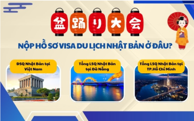 Nộp visa Nhật Bản ở đâu