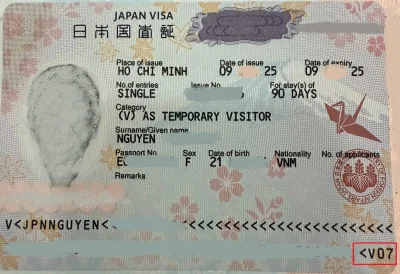 xin visa du lịch nhật bản